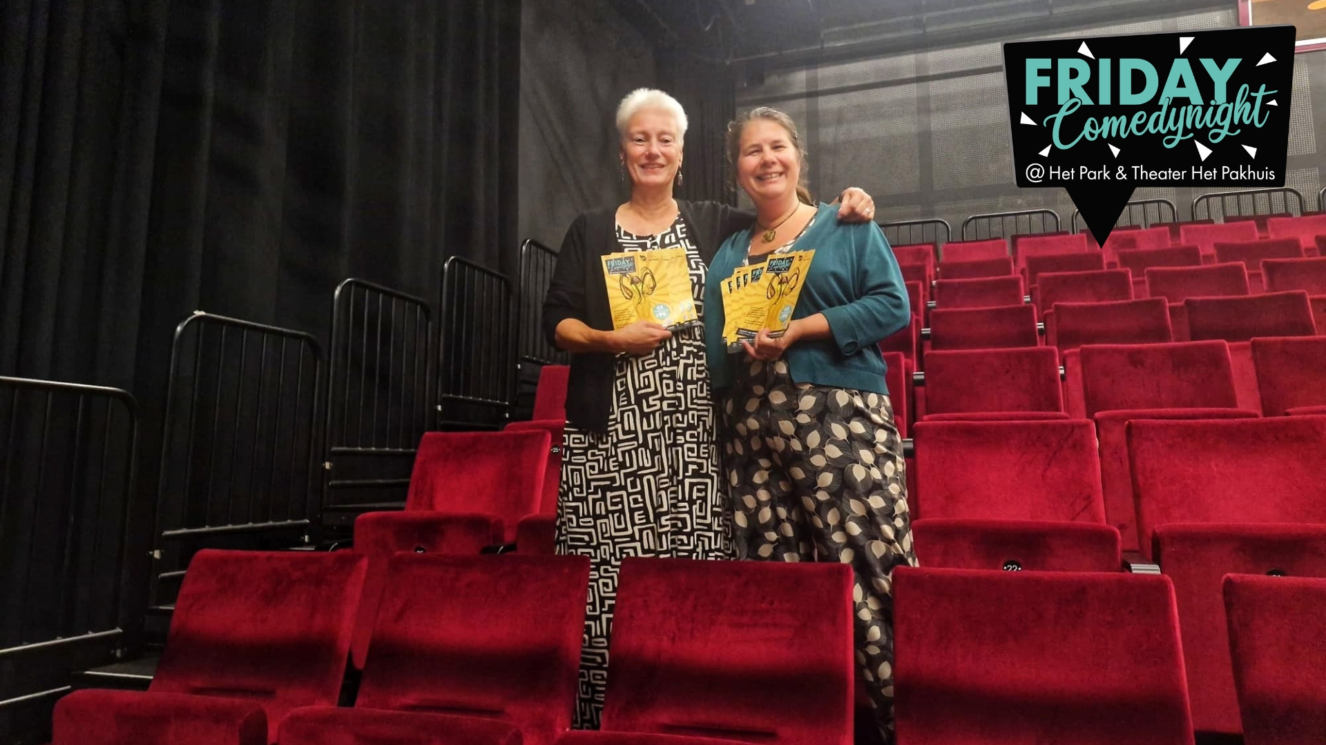 Friday Comedynight door Het Park en Theater Het Pakhuis