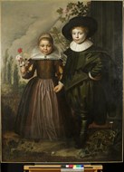 Two Children in a Landscape