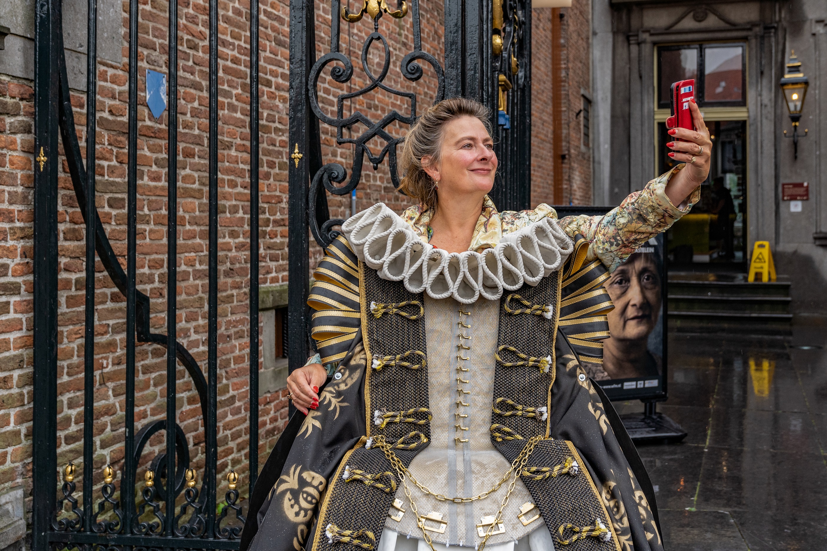 Gouden-Eeuwselfie met Dirk&Dirkjs