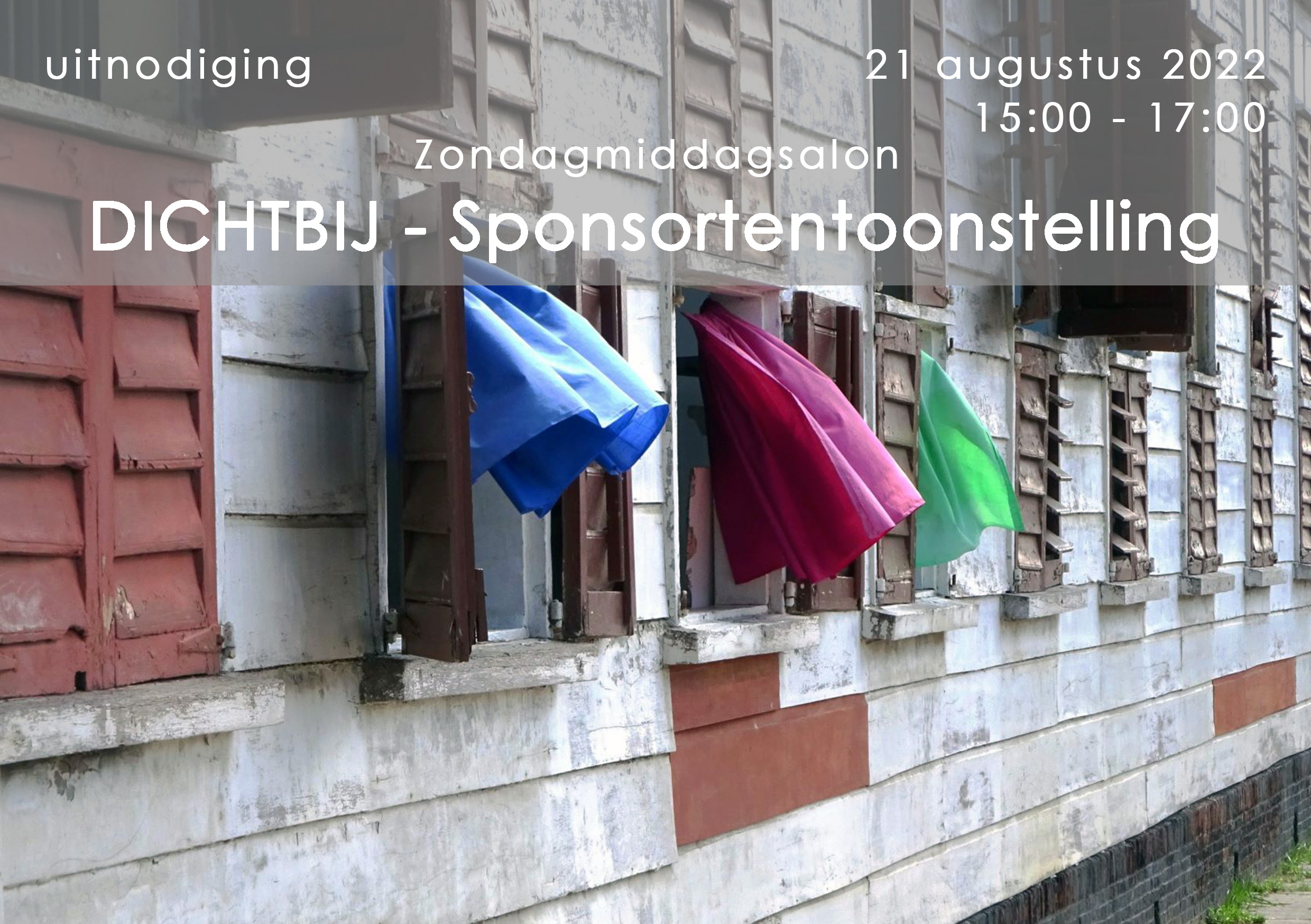 38e Zondagmiddagsalon 'DICHTBIJ'