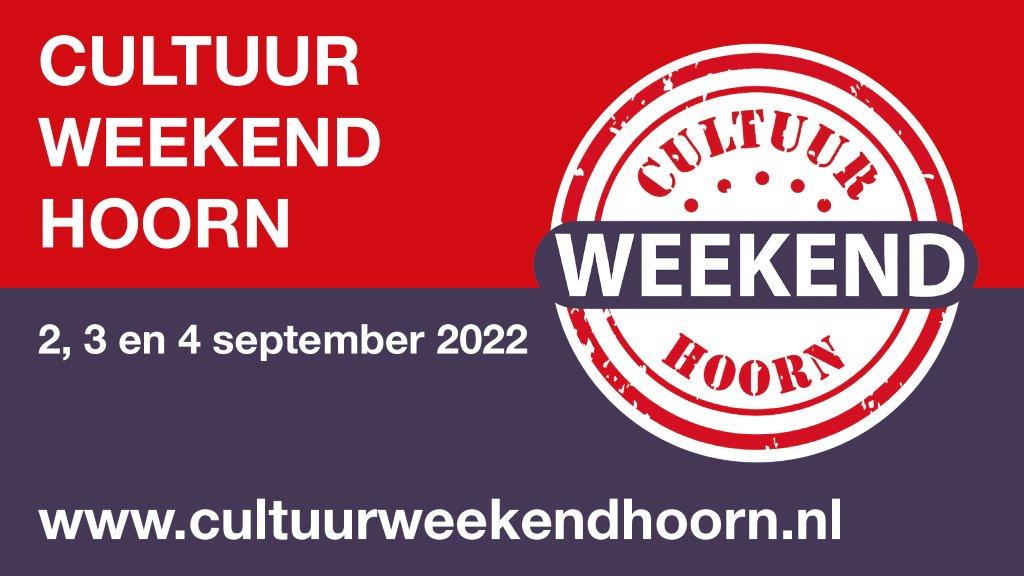 Cultuurweekend Hoorn 2, 3 en 4 september