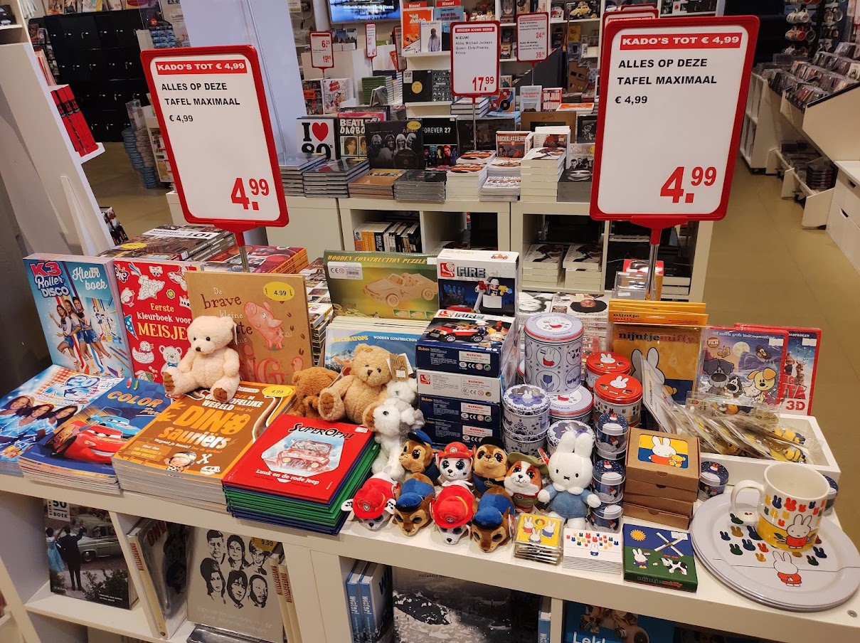 Veel kado's tot 5 euro