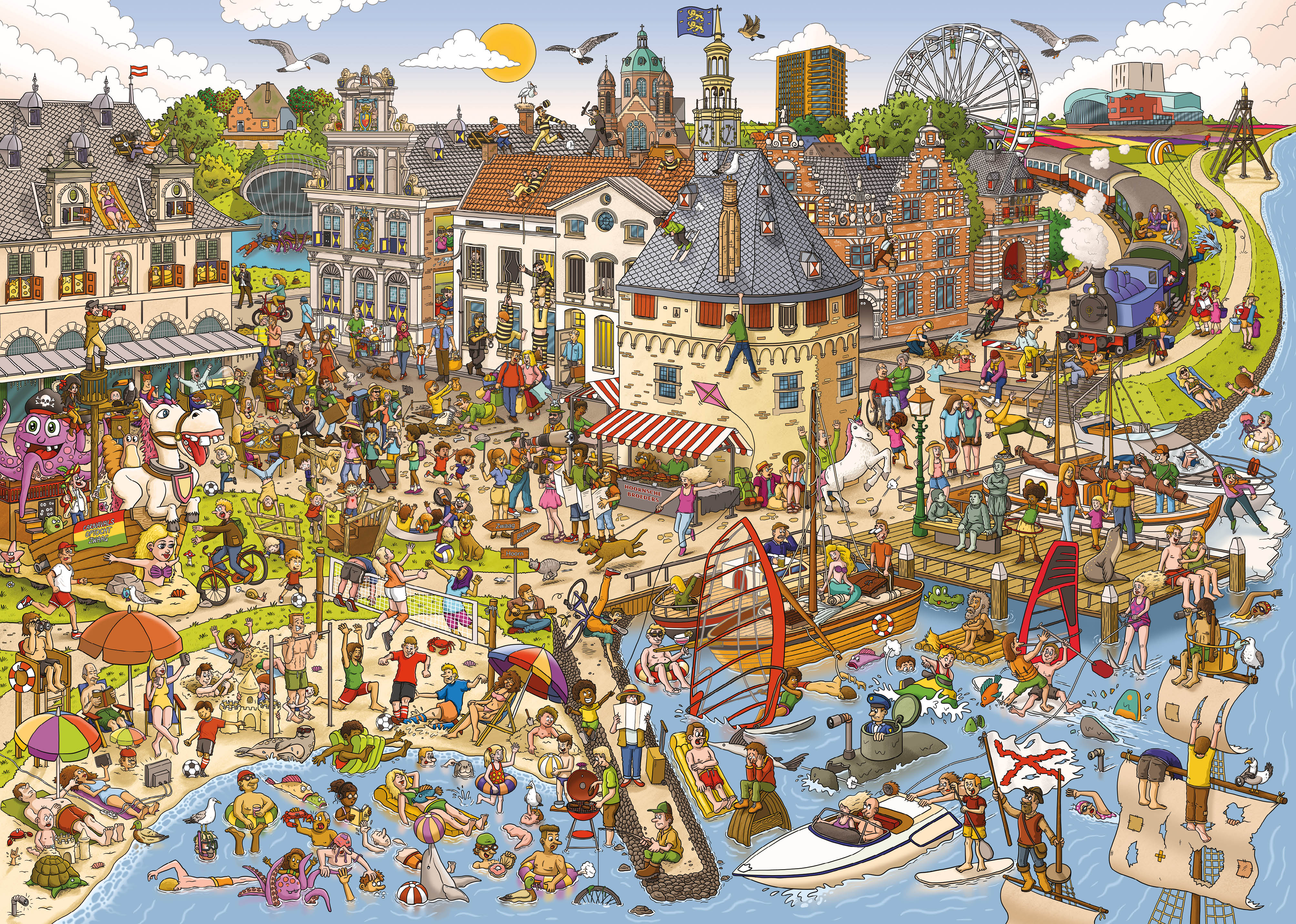 Hoorn puzzel leverbaar